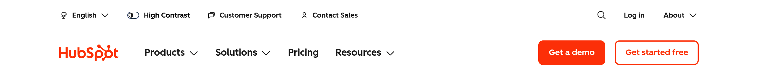 HubSpot – Hero screenshot Hero – HubSpot website breakdown