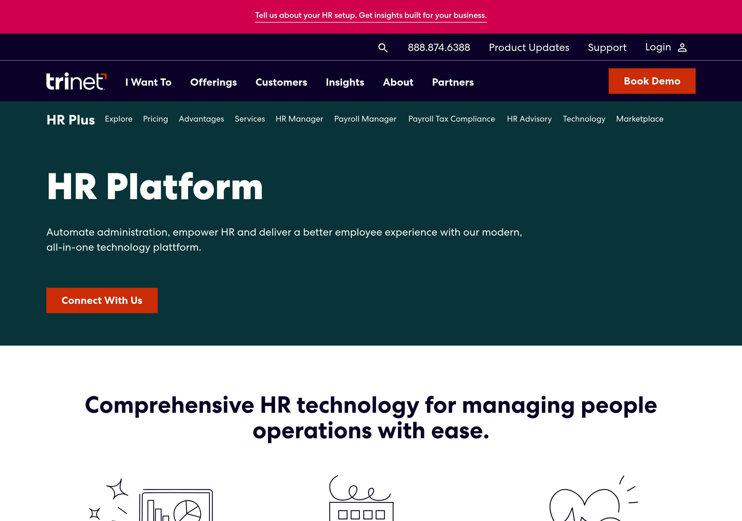 Zenefits – Pricing screenshot Pricing – Zenefits website breakdown